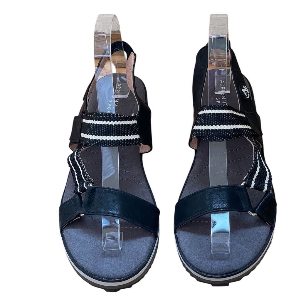 Adrienne Vittadini Sport Pele Faux Leather Women’s Strap Sandals